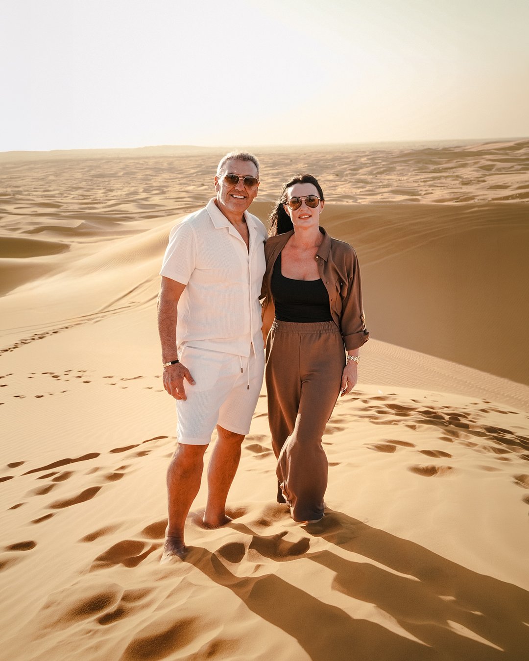 Desert safari guests